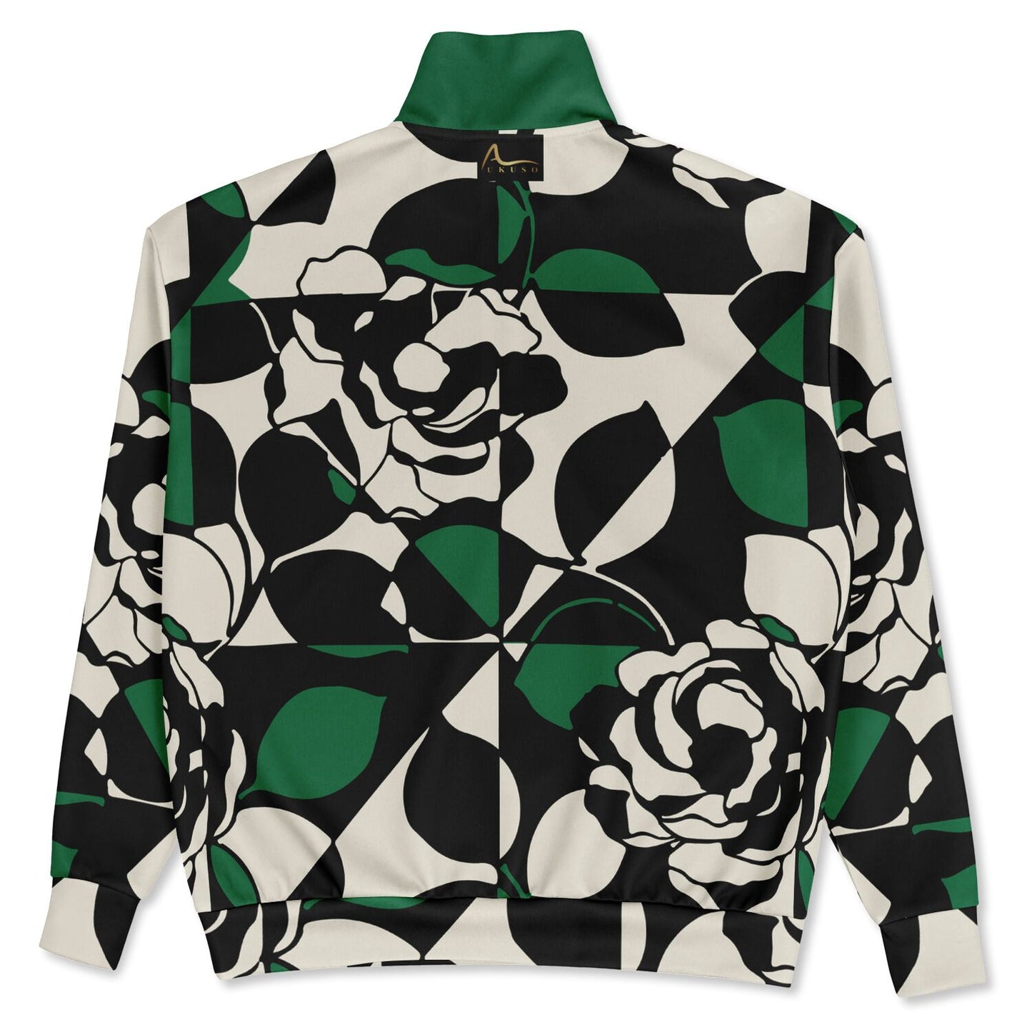 Heavyweight Oversized Quarter Zip Sweatshirt - AOP