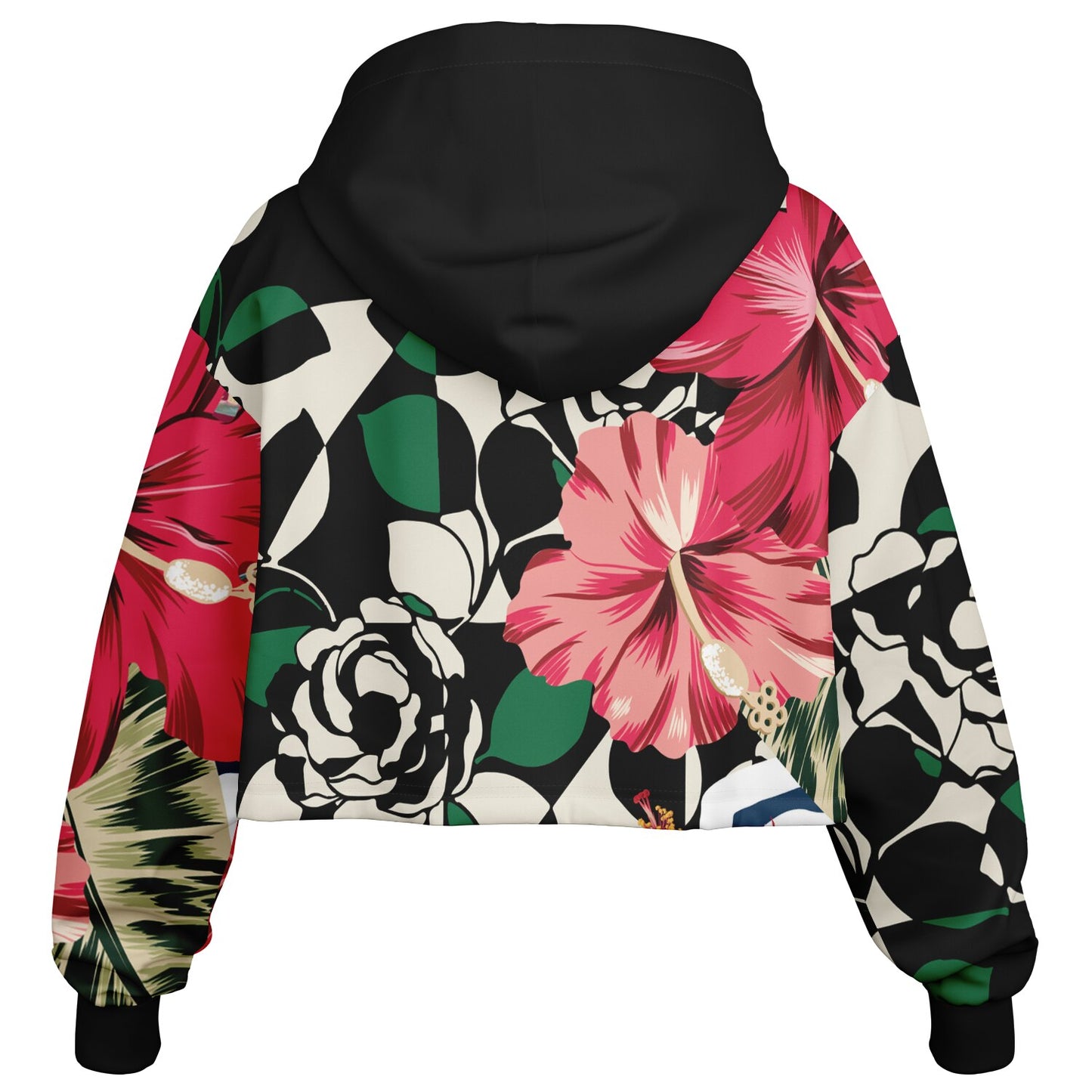 AUKUSO Arty Party Crop Hoodie XS - 3XL (4XL)