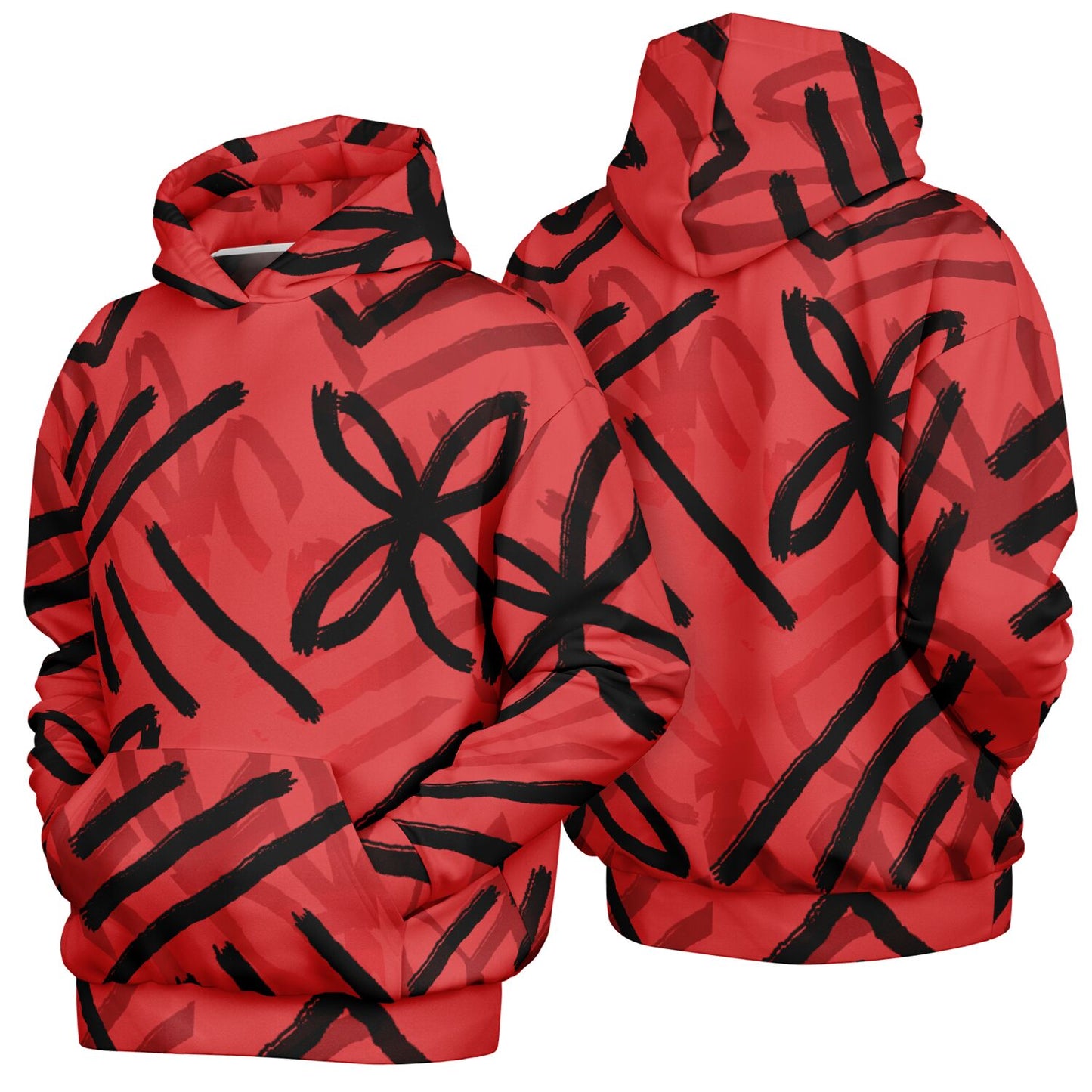 AUKUSO Red Island Hoodie XS–4XL