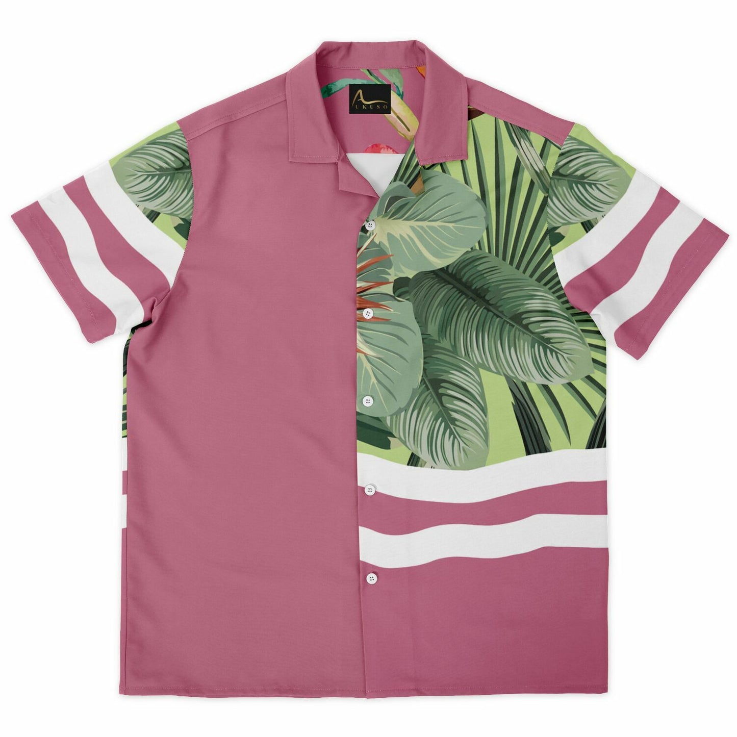 AUKUSO Pink You Up Short Sleeve Shirt | XS–4XL
