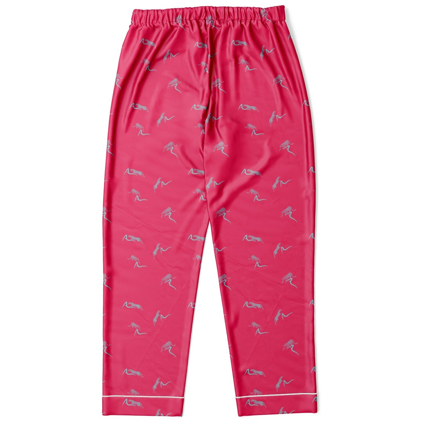 AUKUSO Slay Sleep Pink Satin Pyjama Set | Sizes XS–4XL