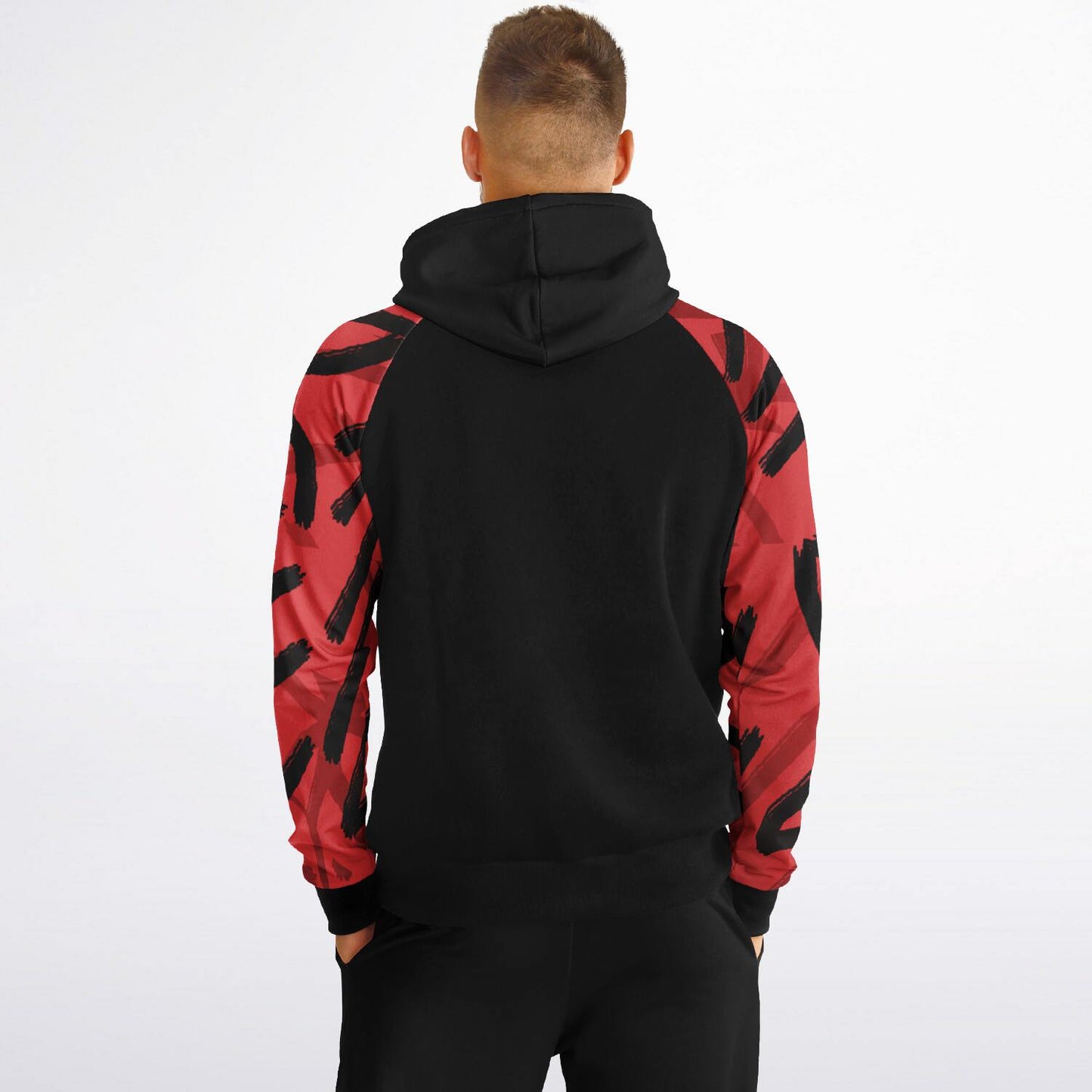 AUKUSO Red Island Raglan Hoodie XS - 4XL