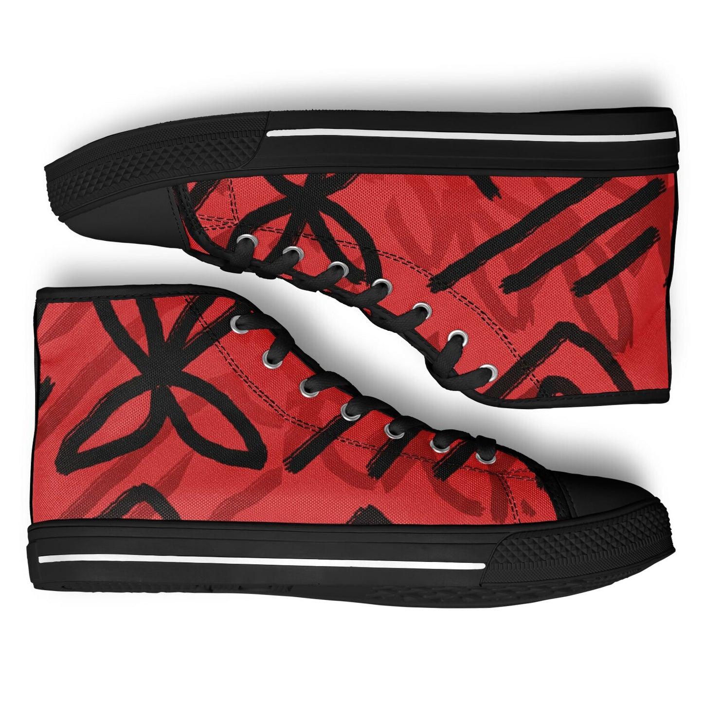 AUKUSO Red Island High Top Shoe