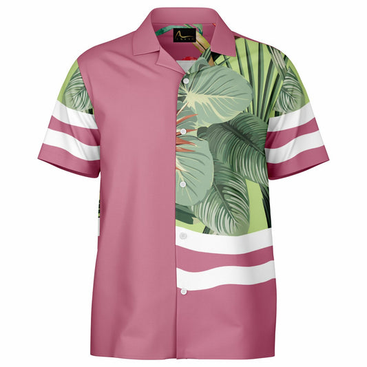 AUKUSO Pink You Up Short Sleeve Shirt | XS–4XL