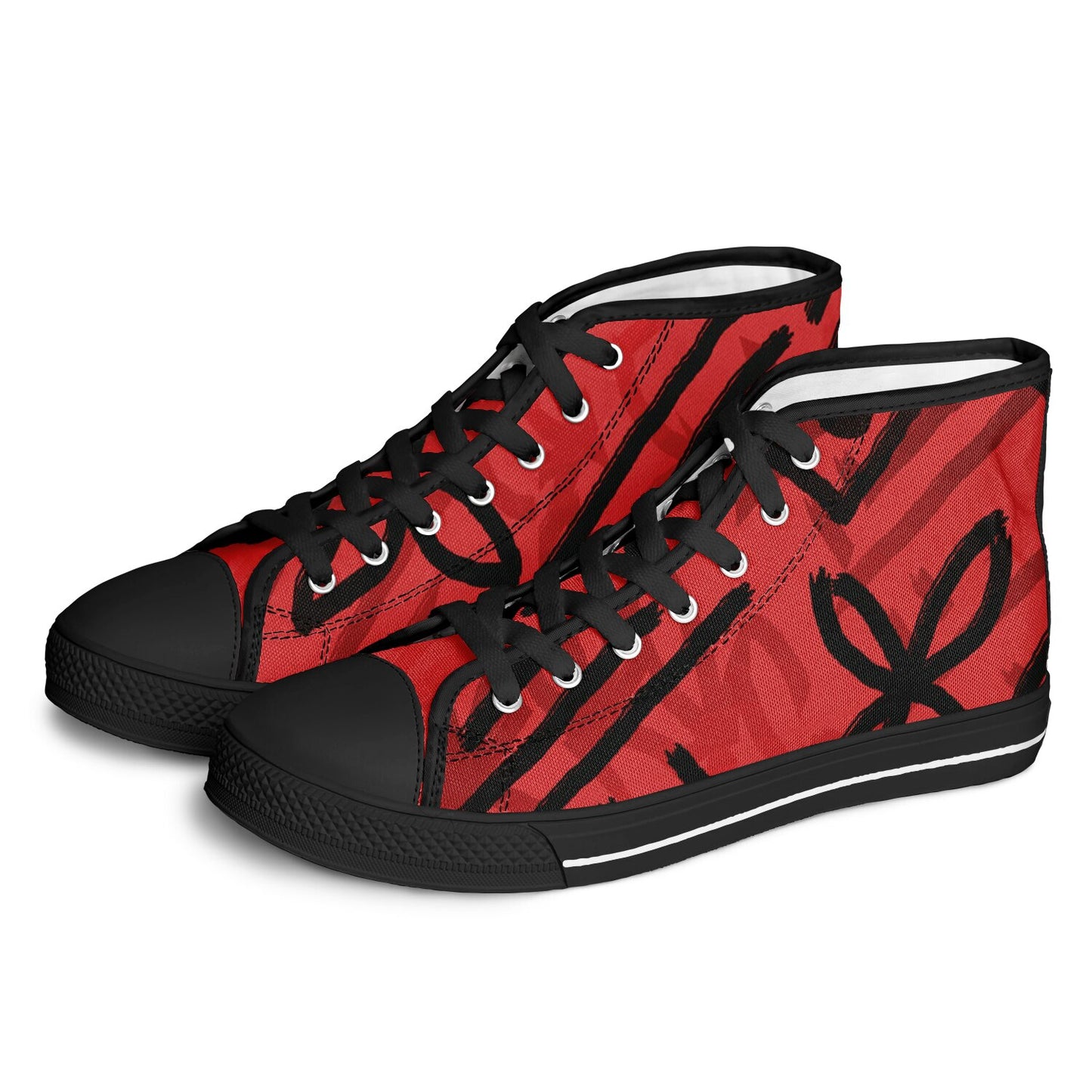 AUKUSO Red Island High Top Shoe