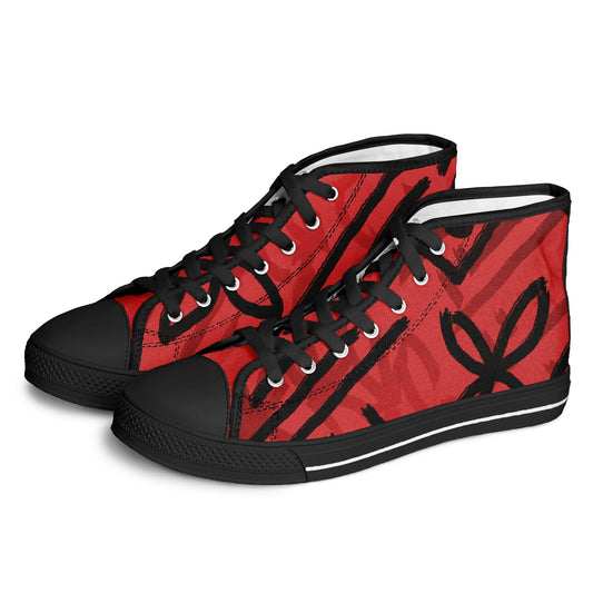 AUKUSO Red Island High Top Shoe