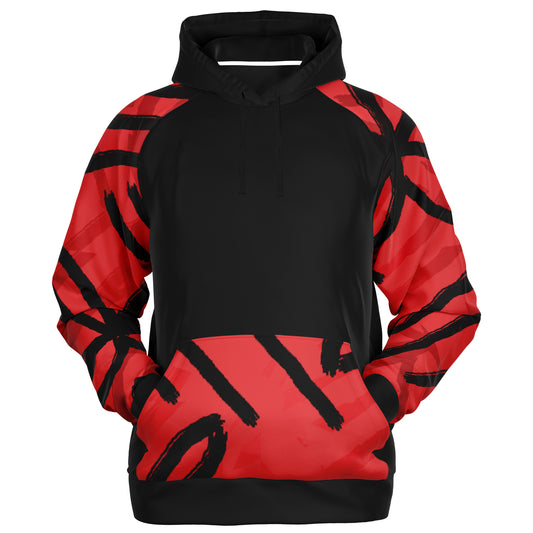 AUKUSO Red Island Raglan Hoodie XS - 4XL