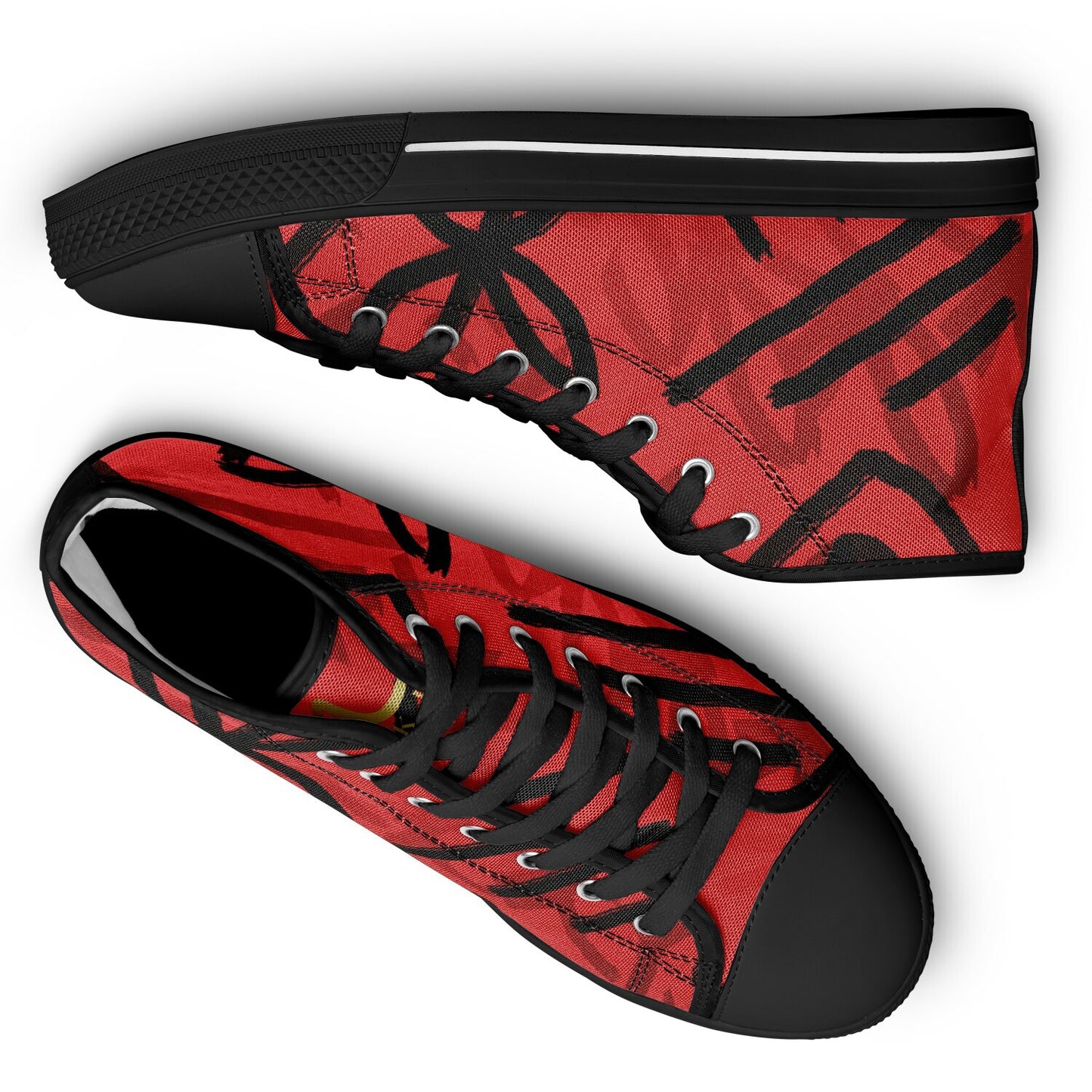 AUKUSO Red Island High Top Shoe