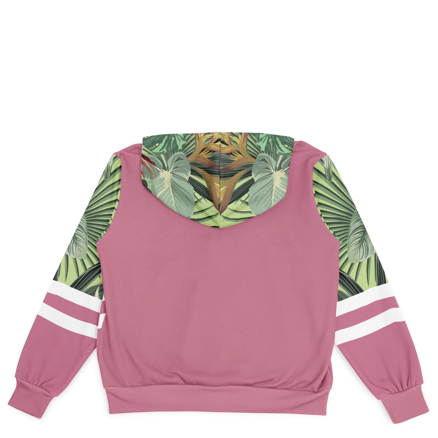 AUKUSO Pink You Up Baseball Hoodie Jacket | XS–4XL